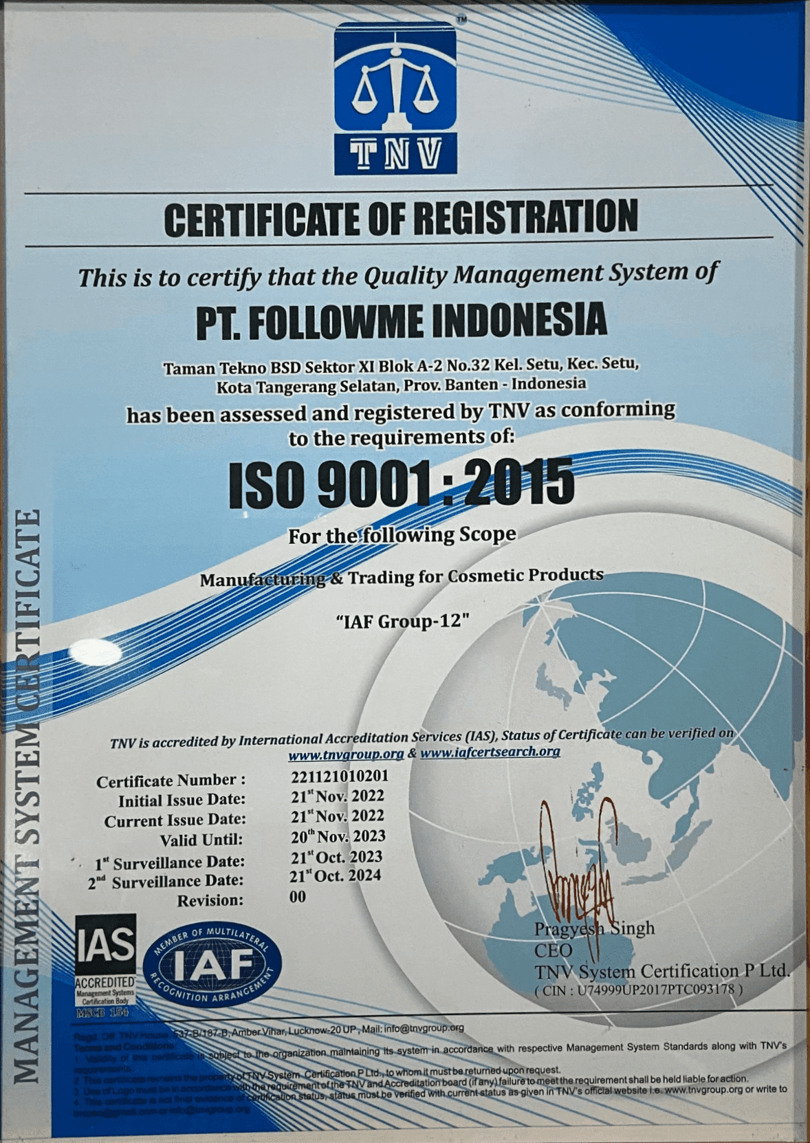 ISO 9001:2015